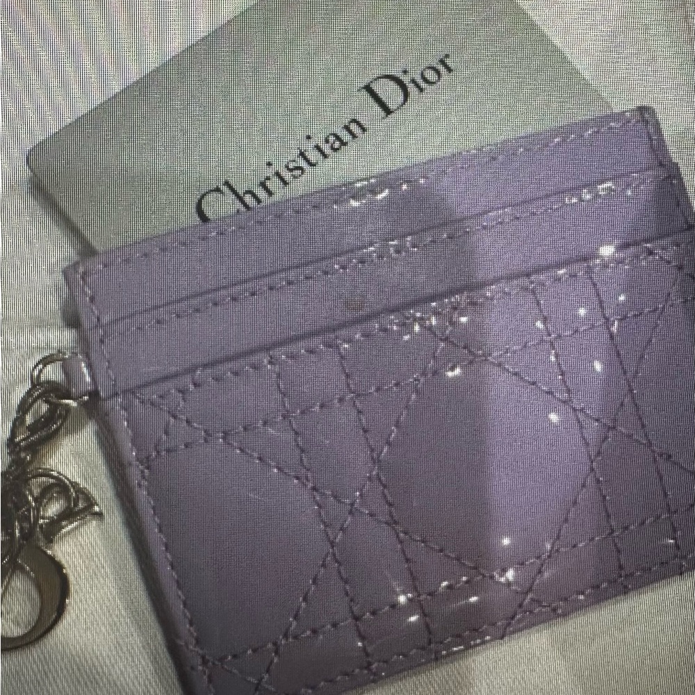 Dior Gold Logo Fabric Accessory
